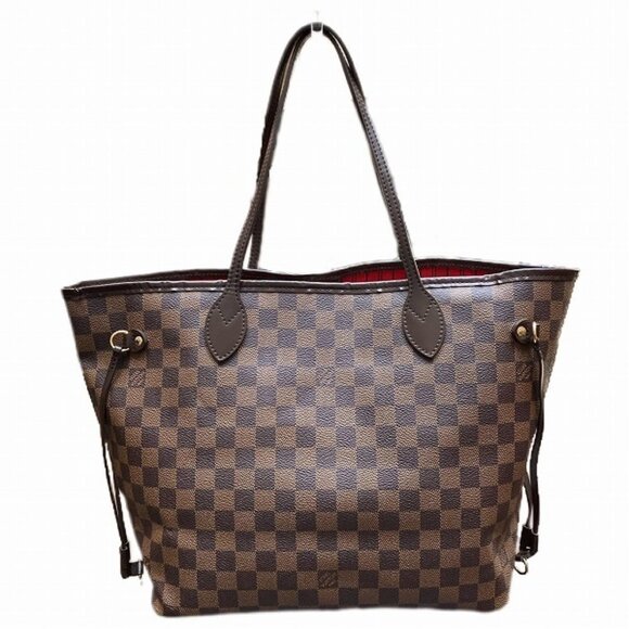 LOUIS VUITTON Brown Damier Neverfull PM Tote Bag - Picture 2 of 9